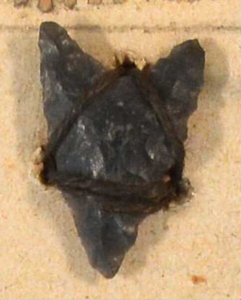 Stone arrowhead