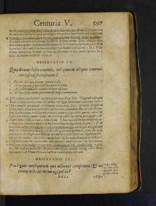 Observatio LX. Quae dicatur laesio enormis, vel quando aliquis enormiter laesus esse censeatur?