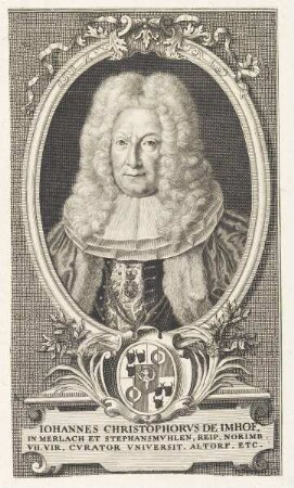 Bildnis des Iohannes Christophorvs Imhof