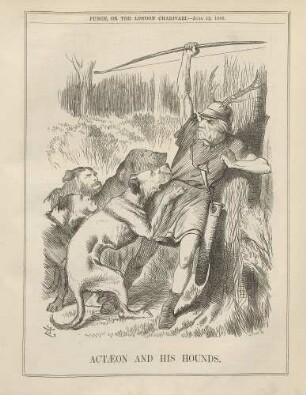 Actæon and his hounds