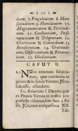 132-160, Caput II.