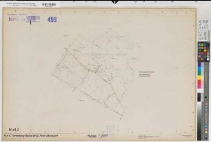 Beelen (Beelen), Umlegung Beelen-Axtbachtal, alter Bestand Bl.2 Flur 6