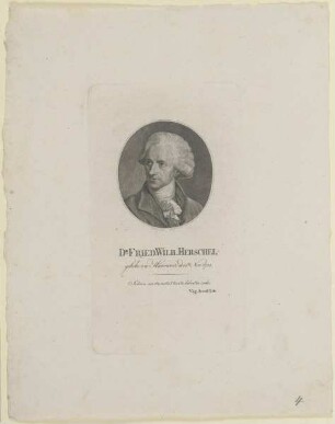 Bildnis des Fried. Wilh. Herschel