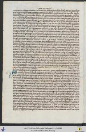 Cap. III Quaenam fuerit depravatio epilogi libri de partibus