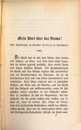 Friedrich Hebbel's sämmtliche Werke, 10. Zur Theorie der Kunst. Charakteristiken