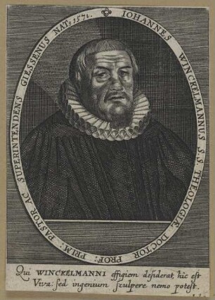 Bildnis des Iohannes Winckelmannus