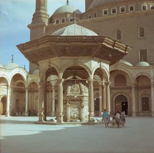 Waschhaus im Hof der Muhammad-Ali-Moschee