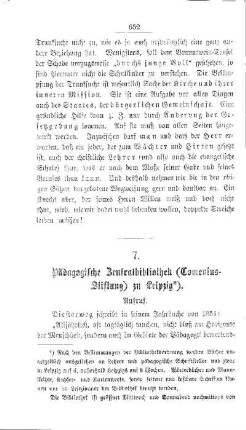 Pädagogische Zentralbibliothek (Comenius-Stiftung) zu Leipzig)