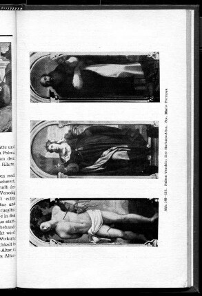 Abb. 148-150. Palma Vecchio: Der Barbara-Altar. Sta. Maria Formosa