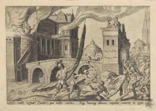 Die Eroberung Tirzas, Blatt 13 aus der Folge "Das Unglück des jüdischen Volkes"