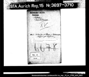 Die dem Wille Garrels Plümer in Westrhauderfehn erteilte Erlaubnis zum Kramhandel