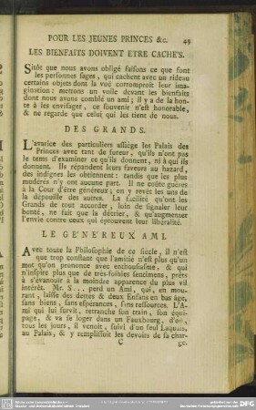 Les Bienfaits Doivent Etre Cachés