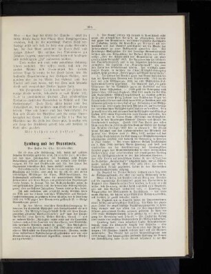 Hamburg und der Branntwein. Von Pastor Dr. Chr. Stubbe-Kiel.