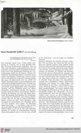 50: Kann Kunstkritik helfen?, [1]