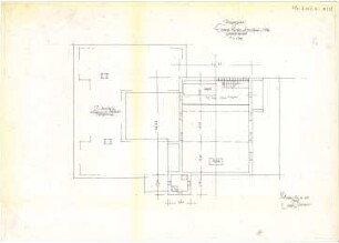 Gsaenger, Gustav; Blaichach / Allgäu (Bayern); Ev. Kirche - Vorprojekt, Emporengeschoss (Grundriss)