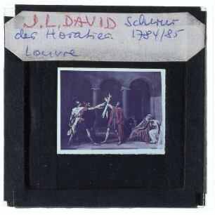 David, Der Schwur der Horatier
