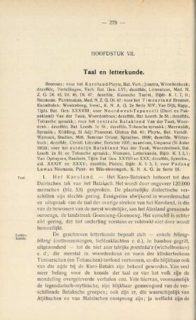 Hoofdstuk VII. Taal en letterkunde