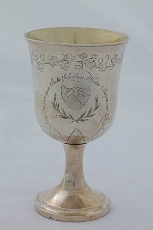 Silberner Pokal des Bergmeisters Dölz aus Gerbstedt