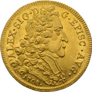 Münze, 2 Dukaten, 1708