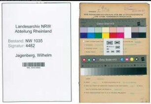 Entnazifizierung Wilhelm Jagenberg , geb. 10.01.1889 (Steiger)