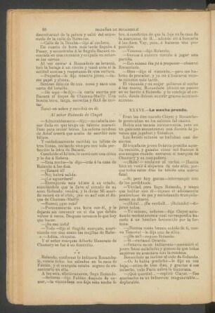 XXXVII. - La mecha prende.