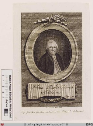 Bildnis Johann Ludwig Friederich