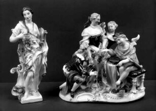 Figurengruppe: Amor als Eheschließer