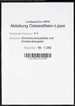 Kirchenbuchduplikat der katholischen Gemeinde Herdecke, Gerichtsbezirk Hagen (T 1837-1874). (Gemeinde: Herdecke, katholische Gemeinde (Gerichtsbezirk Hagen))