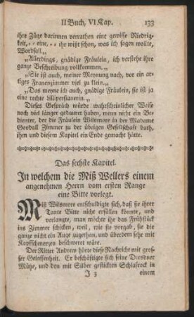 Das sechste Kapitel. - Das zwölfte Kapitel.
