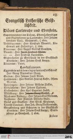 Evangelisch Lutherische Geistlichkeit