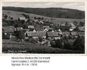 Asbach im Odenwald, Panorama