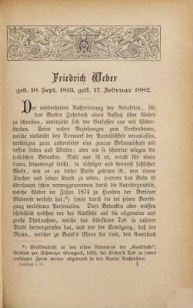Basler Jahrbuch. 1883 = Jg. 3