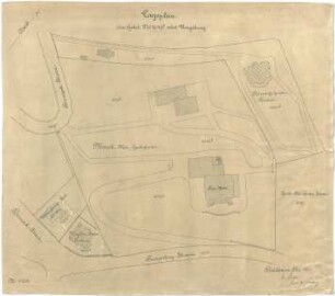 Billing, Hermann; Baden-Baden, Fremerbergstr. 6; Pavillon Parkhotel - Lageplan