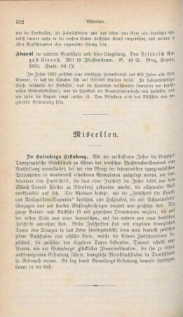 352 Miscellen