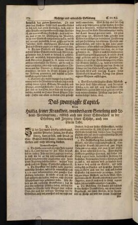 272-279, Das zwantzigste Capitel