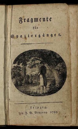 Fragmente für Spaziergänger