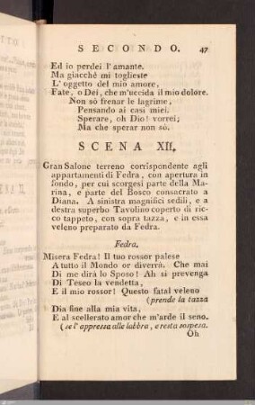 Atto Secondo: Scena XII.