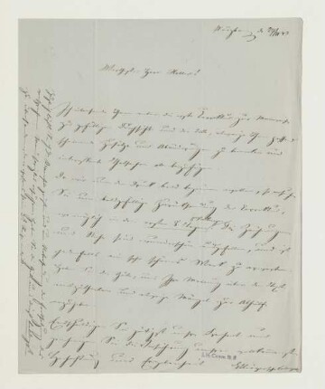 Brief von Carl Etlinger an Joseph Heller