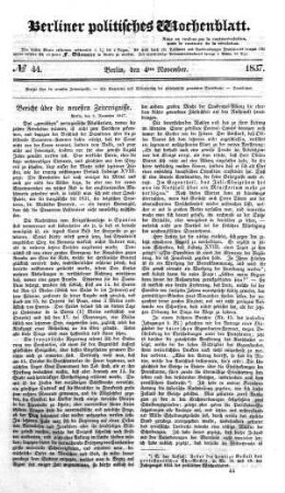 No 44, 4. November 1837