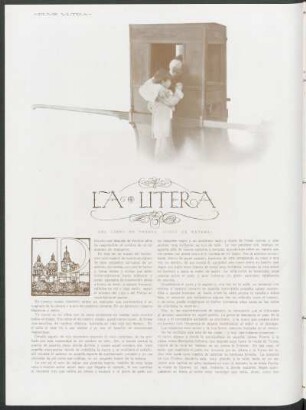 La litera del libro en prensa: "Cisco de retama"