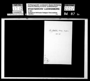 Bentel, Ludwig; Souffleur; ausgesch.: 1828