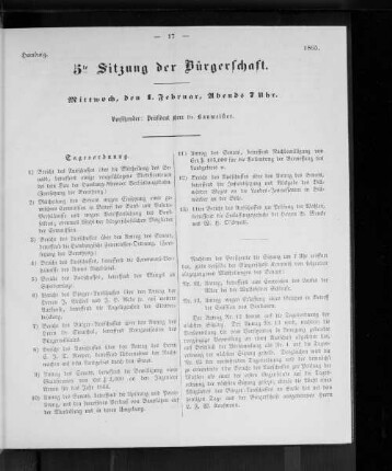 5te Sitzung