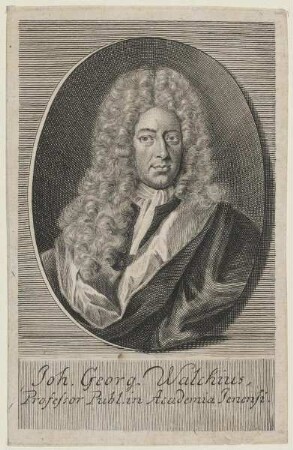 Bildnis des Johann Georg Walch