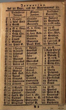 Göttinger Taschen Calender Für das Jahr .... 1789