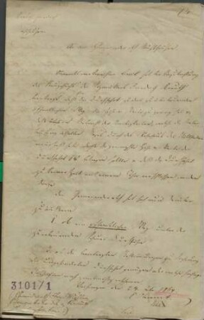Krauth, Friedrich, Sägemühlenbesitzer aus Mühlhausen an der Enz: Erbauung einer Scheune mit Stallung
