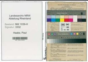 Entnazifizierung Paul Haake , geb. 06.09.1894 (Beamter)