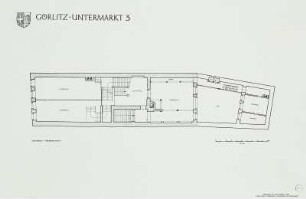 Görlitz, Untermarkt 3 : Görlitz, Wohnhaus, Riss
