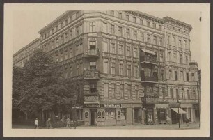 Ansichtskarte Ecklokal, Grimmstraße 30