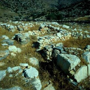 Naxos, Korfari ton Amygdalion bei Panormos, befestigte Siedlung