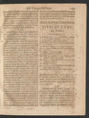 Titulus XXXV. De Pactis